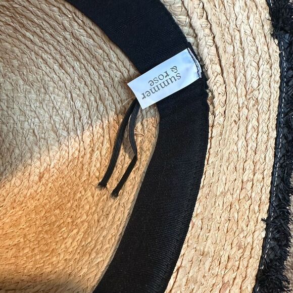 Summer & Rose Women’s Straw Sun Hat O/S - Picture 6 of 8